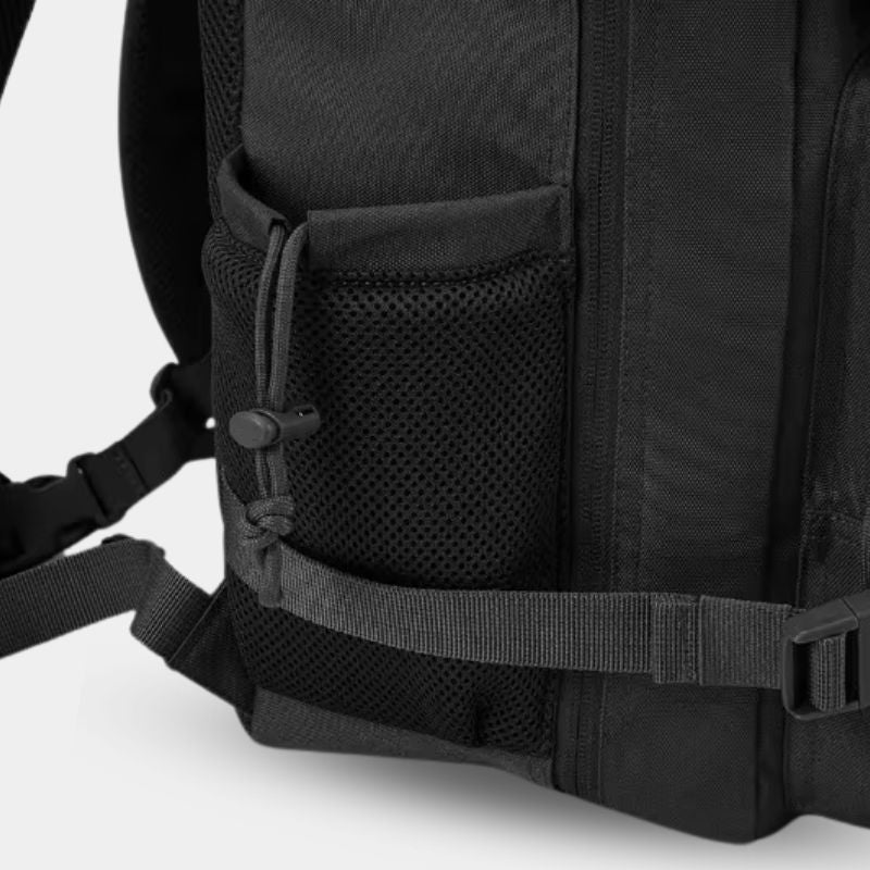 Sac à Dos CrossFit 25L Noir Hero Murph - Détail Poche Latérale Porte-Bouteille