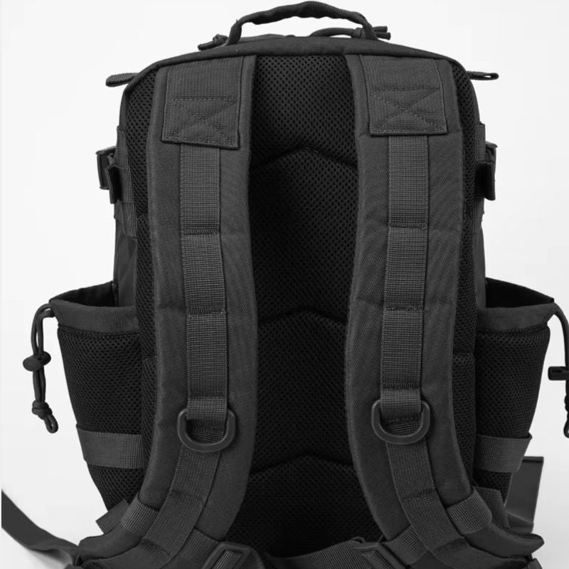 Sac à Dos CrossFit 25L Noir Hero Murph - Dos Rembourré et Sangles de Compression