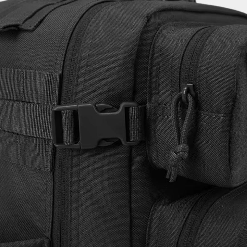 Sac à Dos CrossFit 25L Noir Hero Murph - Détail Boucle et Sangle de Compression