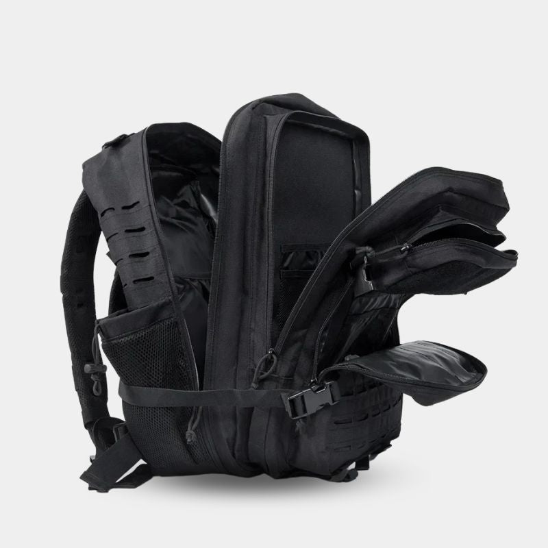 Sac à Dos CrossFit 45L Noir Hero Murph - Vue Latérale