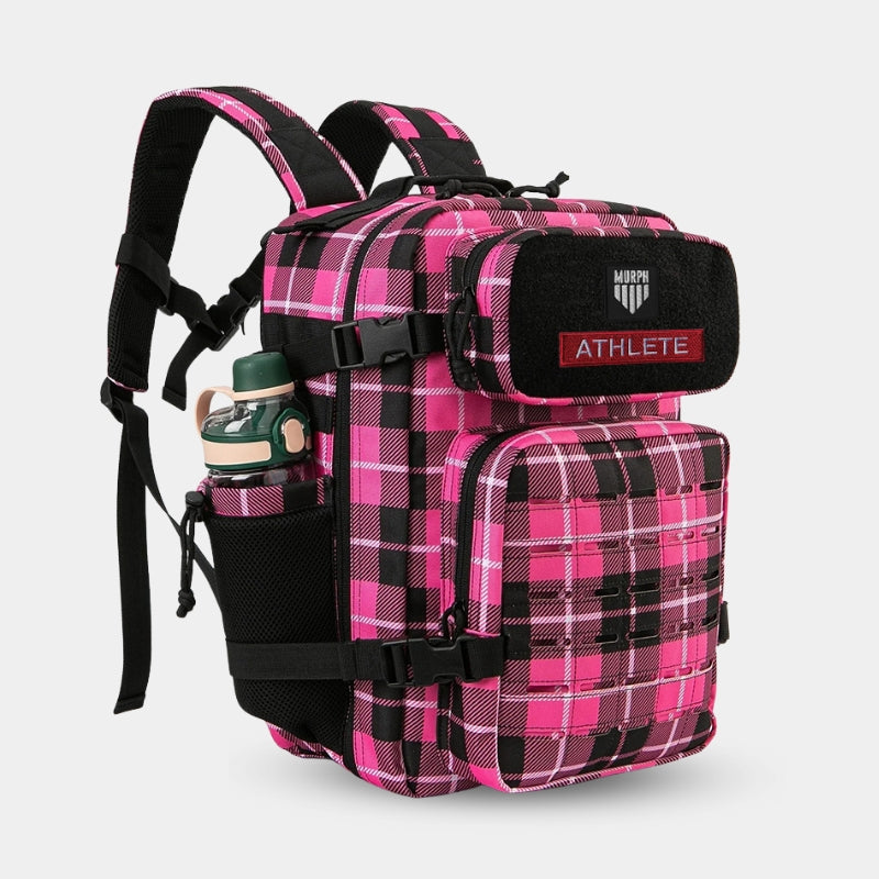 Sac à Dos 25L Rose Ecossais Hero - Murph