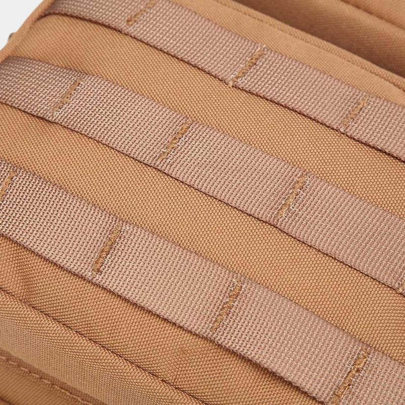 Sac à Dos Enfant 9L Marron Murph - Détail Système MOLLE Sangles Extérieures