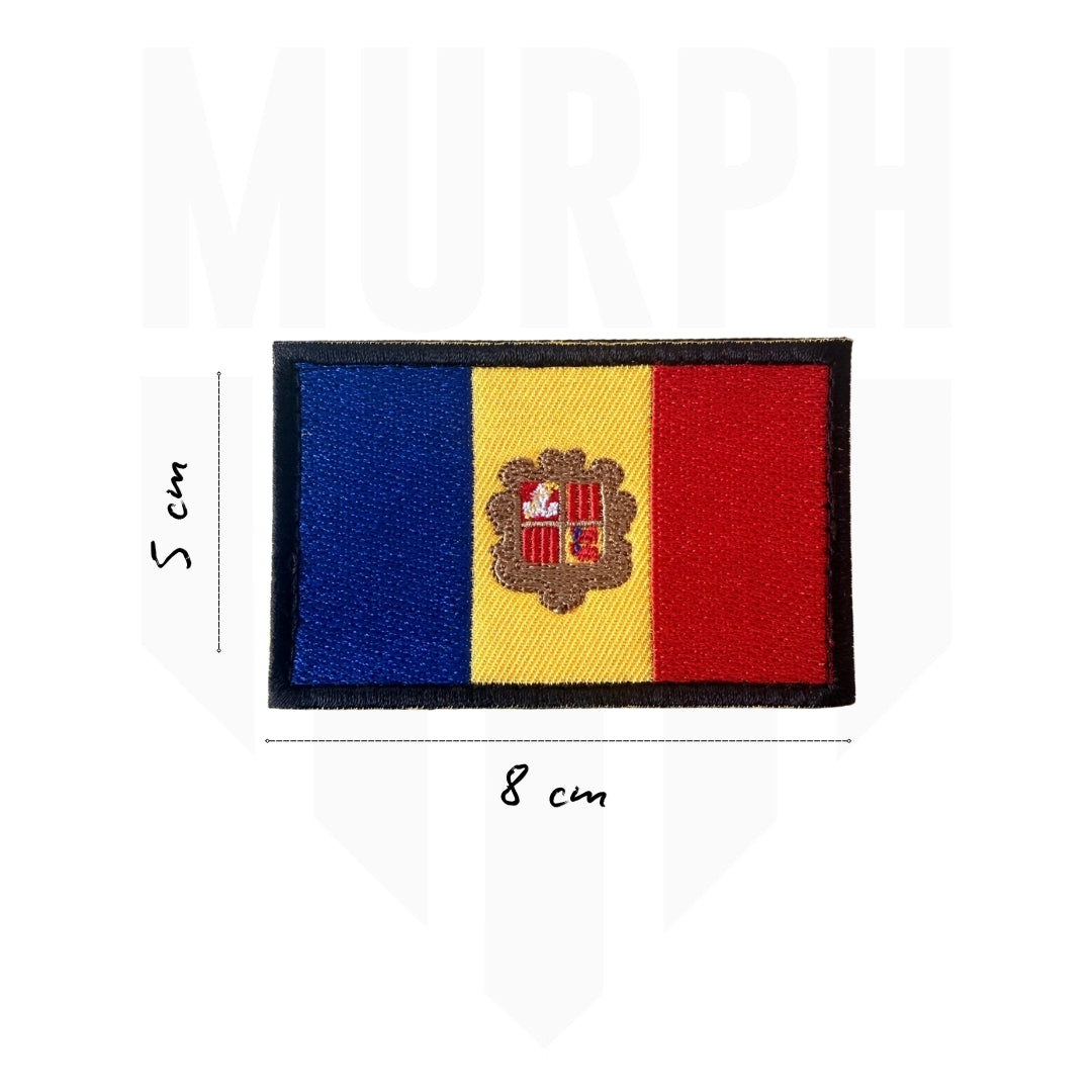 Patch Velcro - Drapeau Andorre