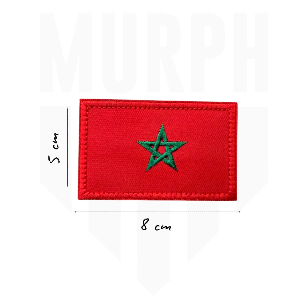 Patch Velcro - Drapeau Maroc