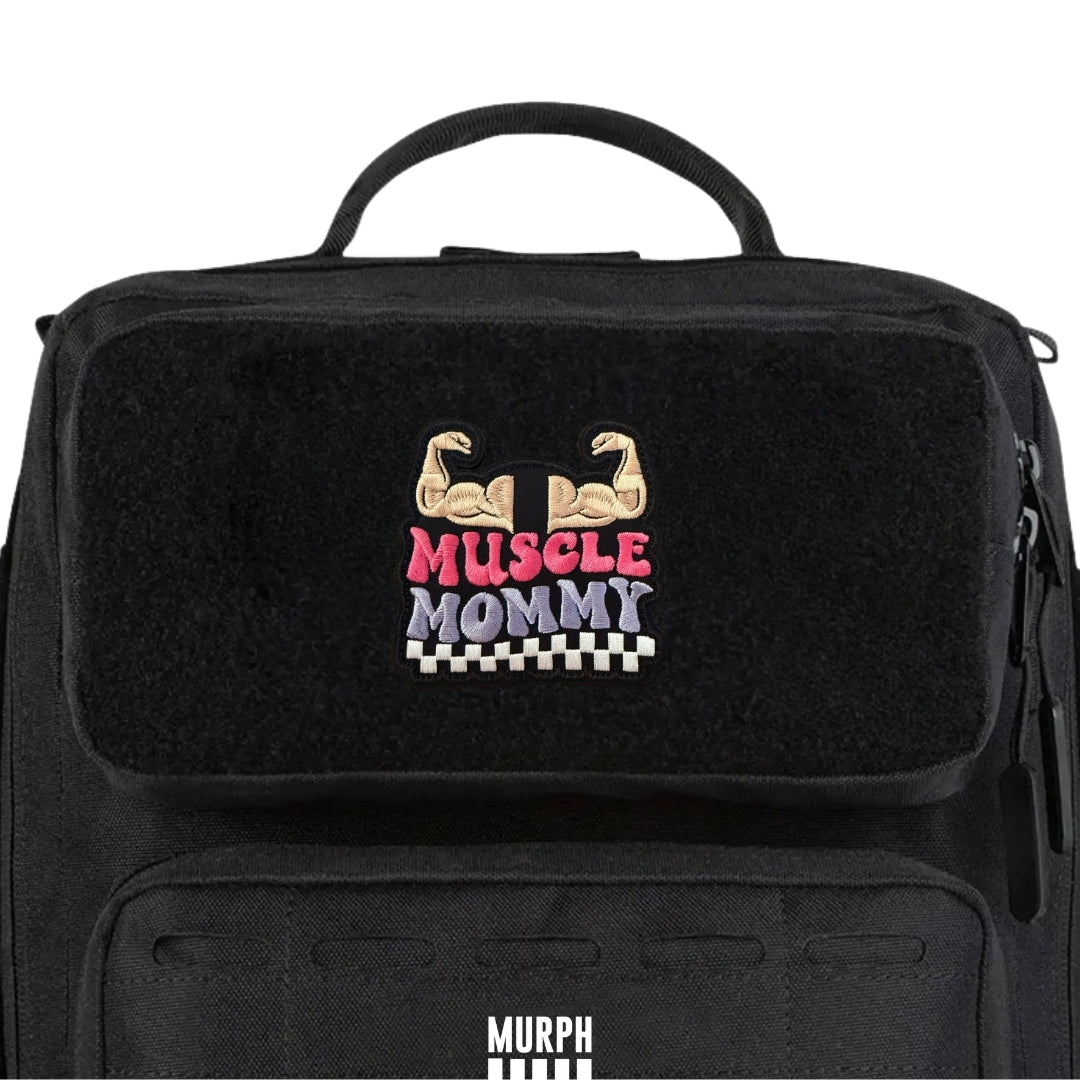 Patch Velcro Brodé - Muscle Mommy