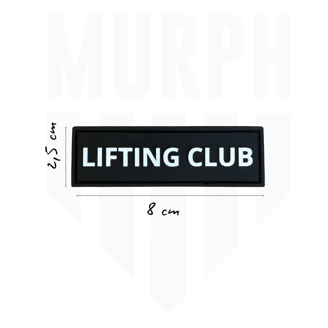Patch Velcro PVC - Lifting Club