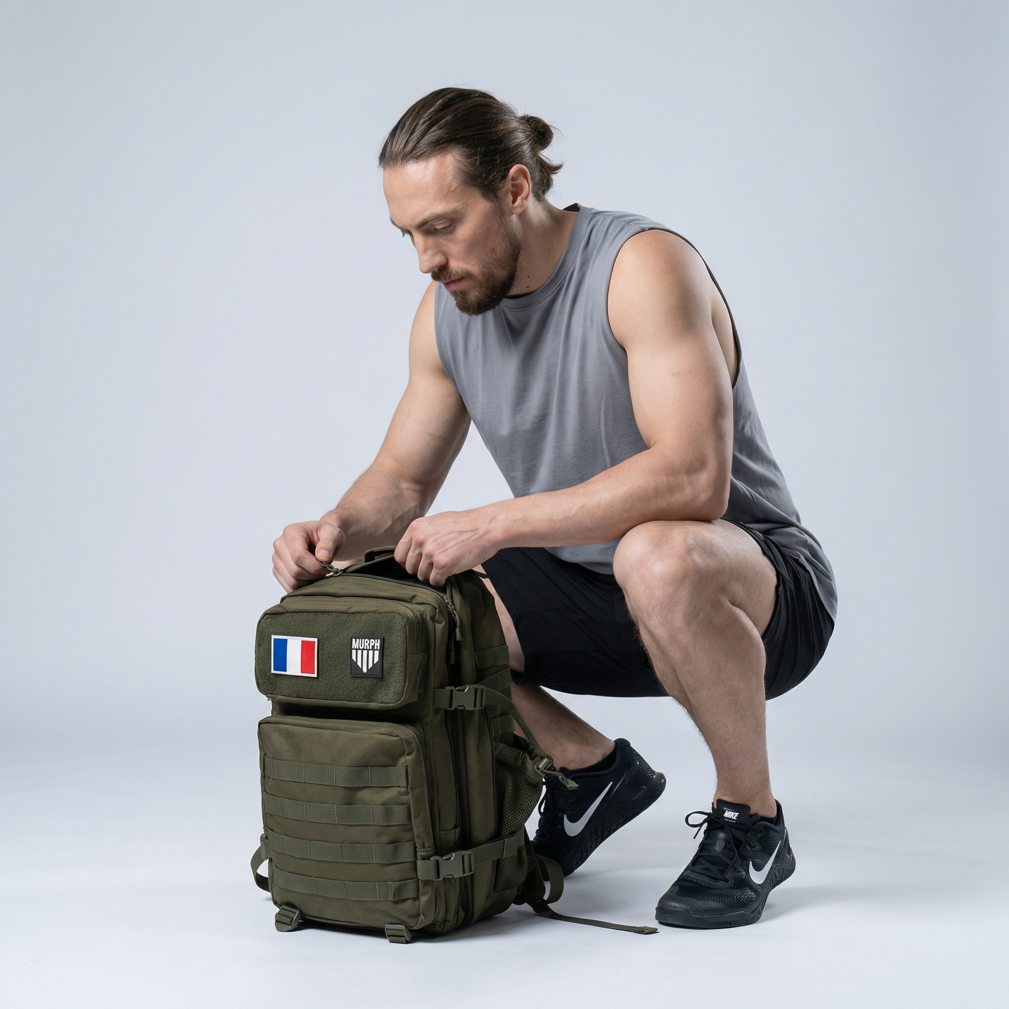 Sac à Dos Tactique 45L - Kaki