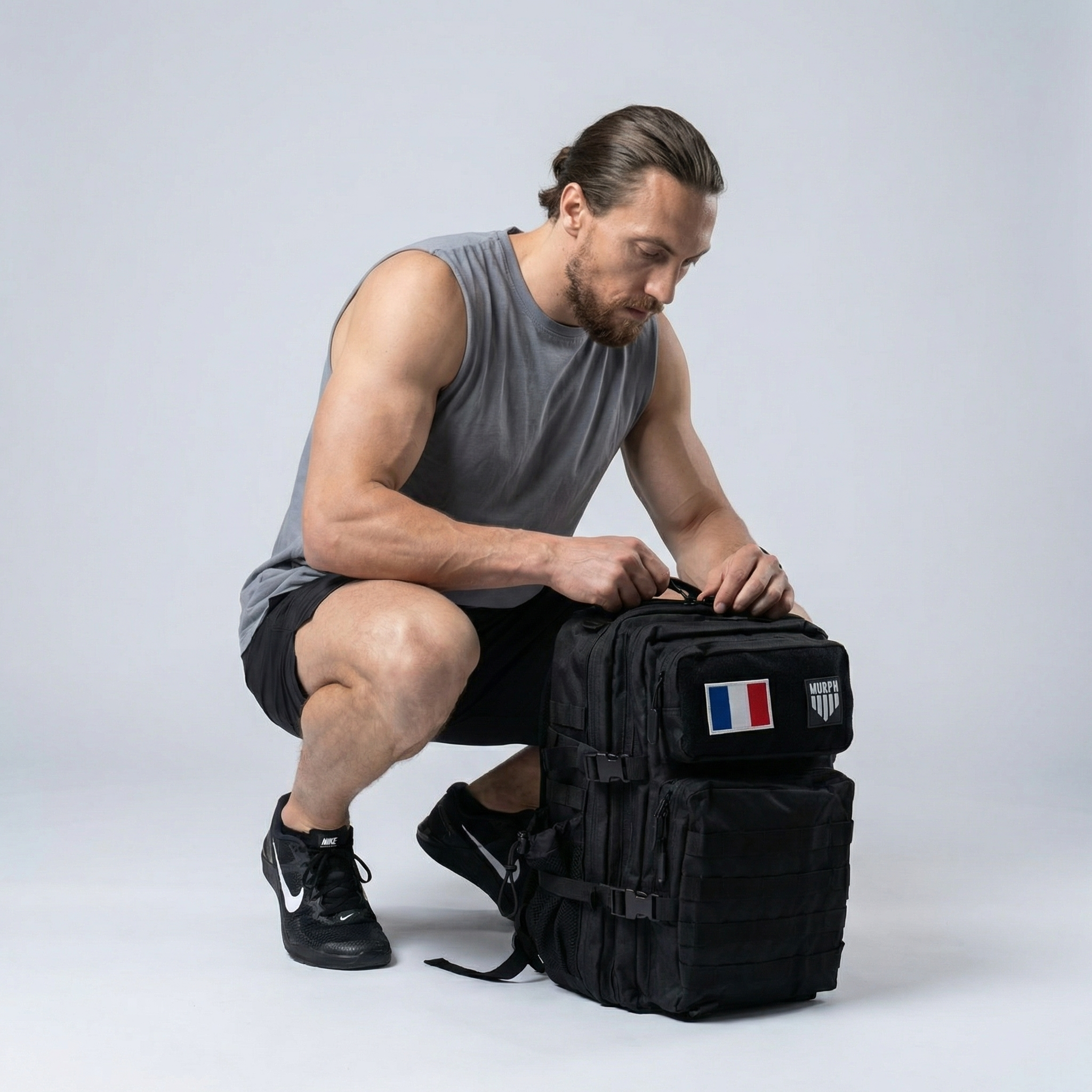 Sac à Dos Tactique 45L - Noir