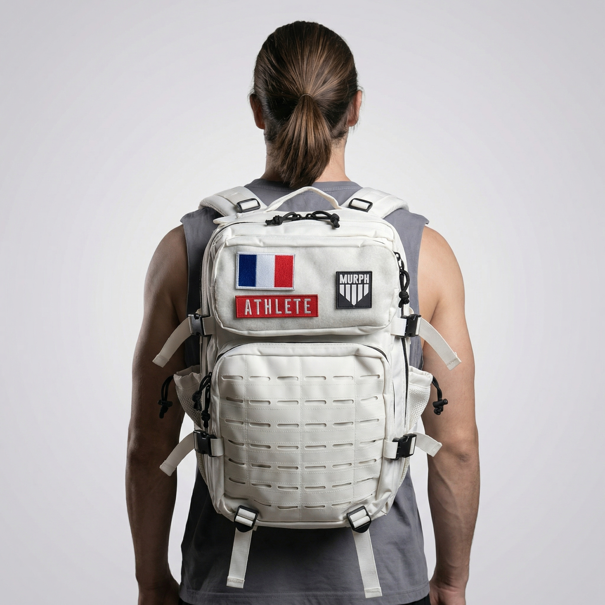 Sac à Dos Tactique 45L Hero - Blanc