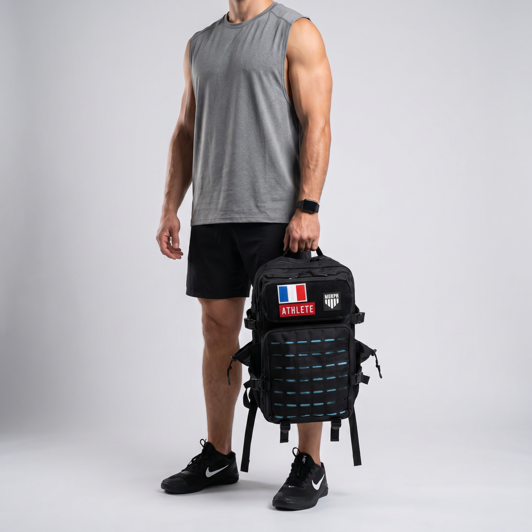 Sac à Dos Tactique 45L Hero - Azur