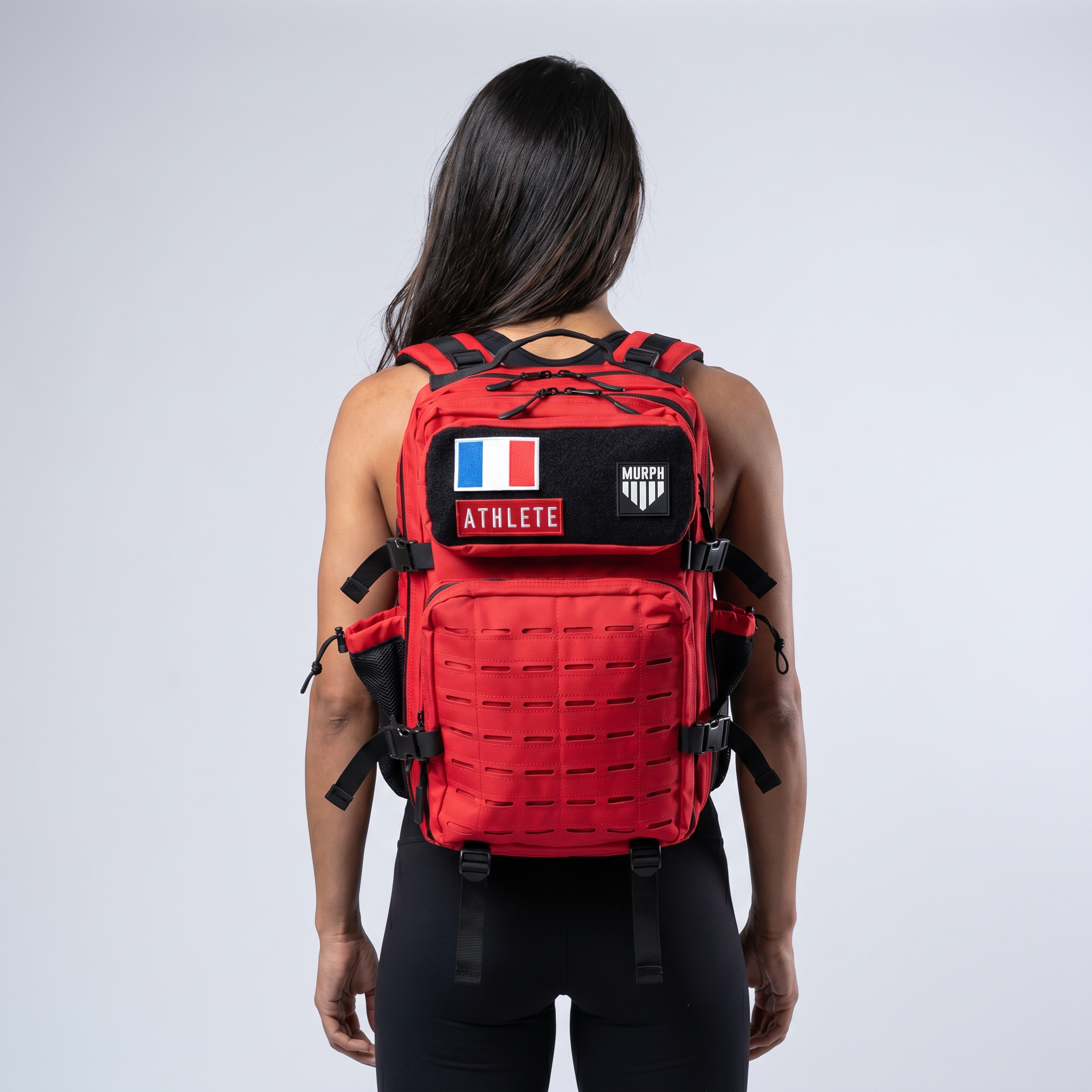 Sac à Dos Tactique 45L Hero - Rouge