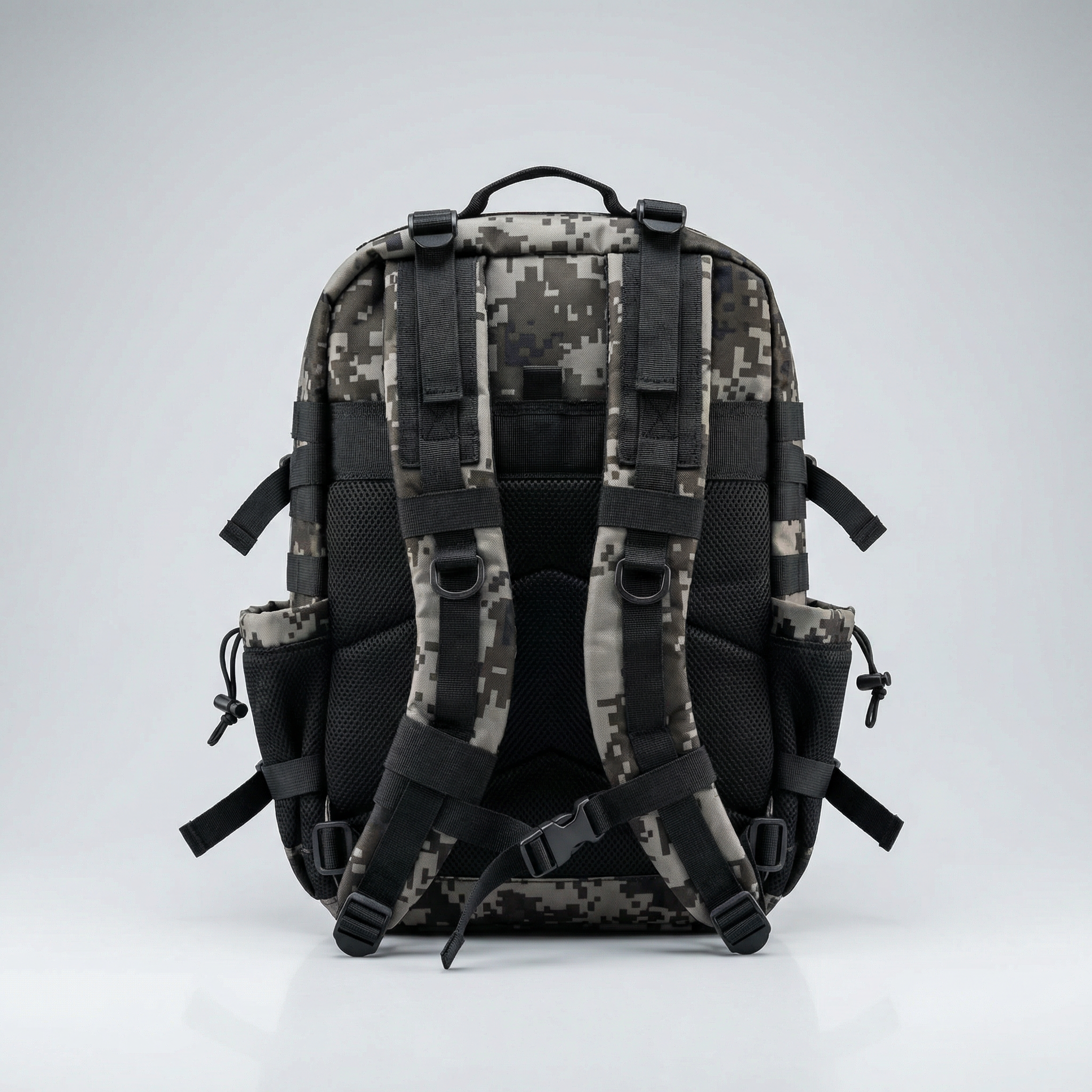 Sac à Dos Tactique 45L - Gris Camo
