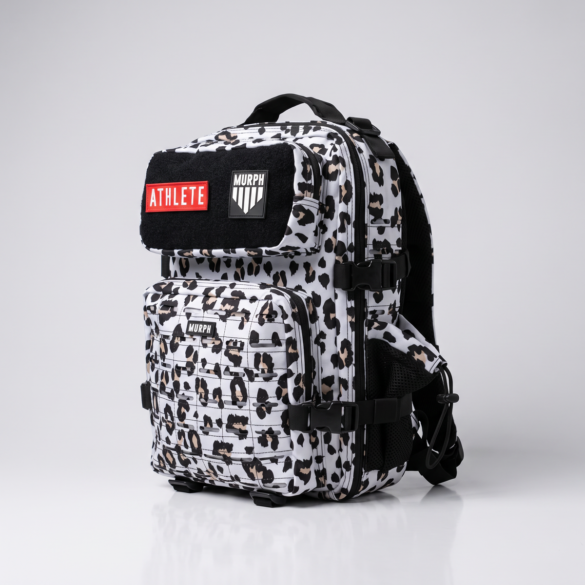Sac à dos tactique Murph Hero 25L léopard, vue de trois quarts droite