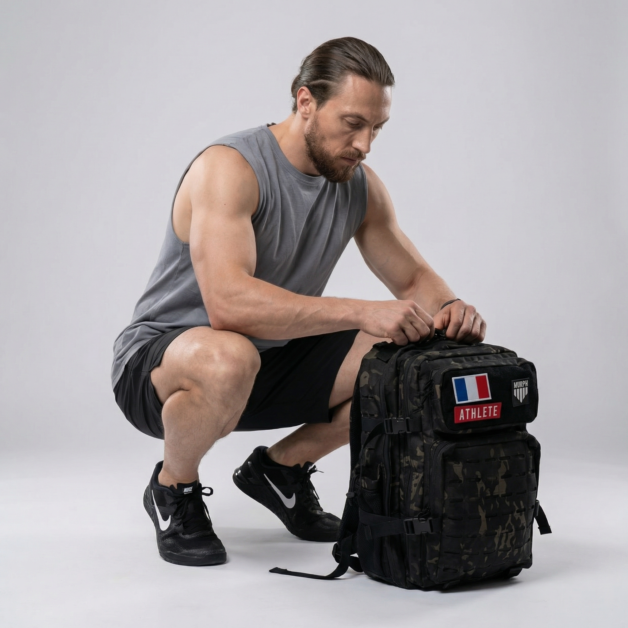 Sac à Dos Tactique 45L Hero - Camo