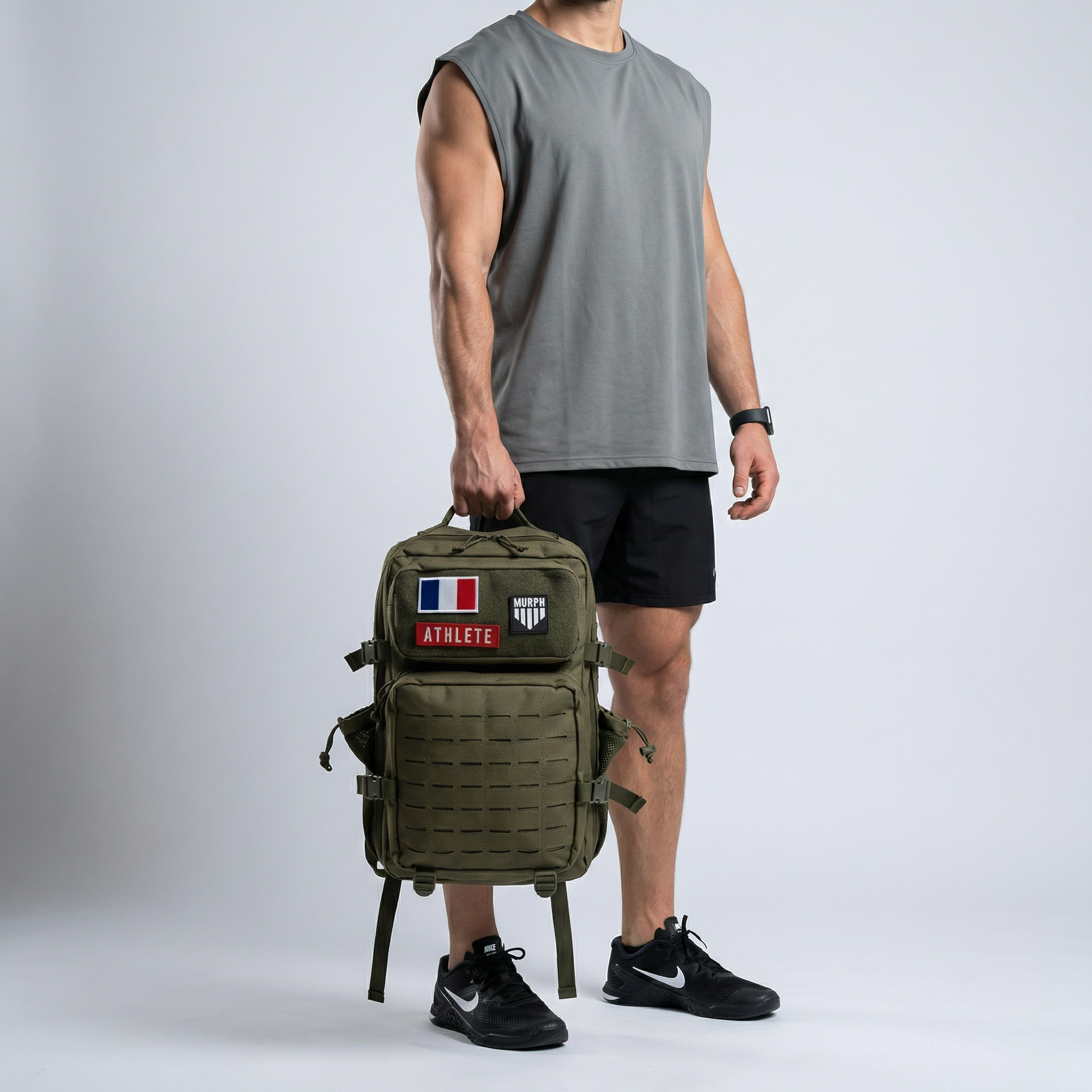 Sac à Dos Tactique 45L Hero - Kaki