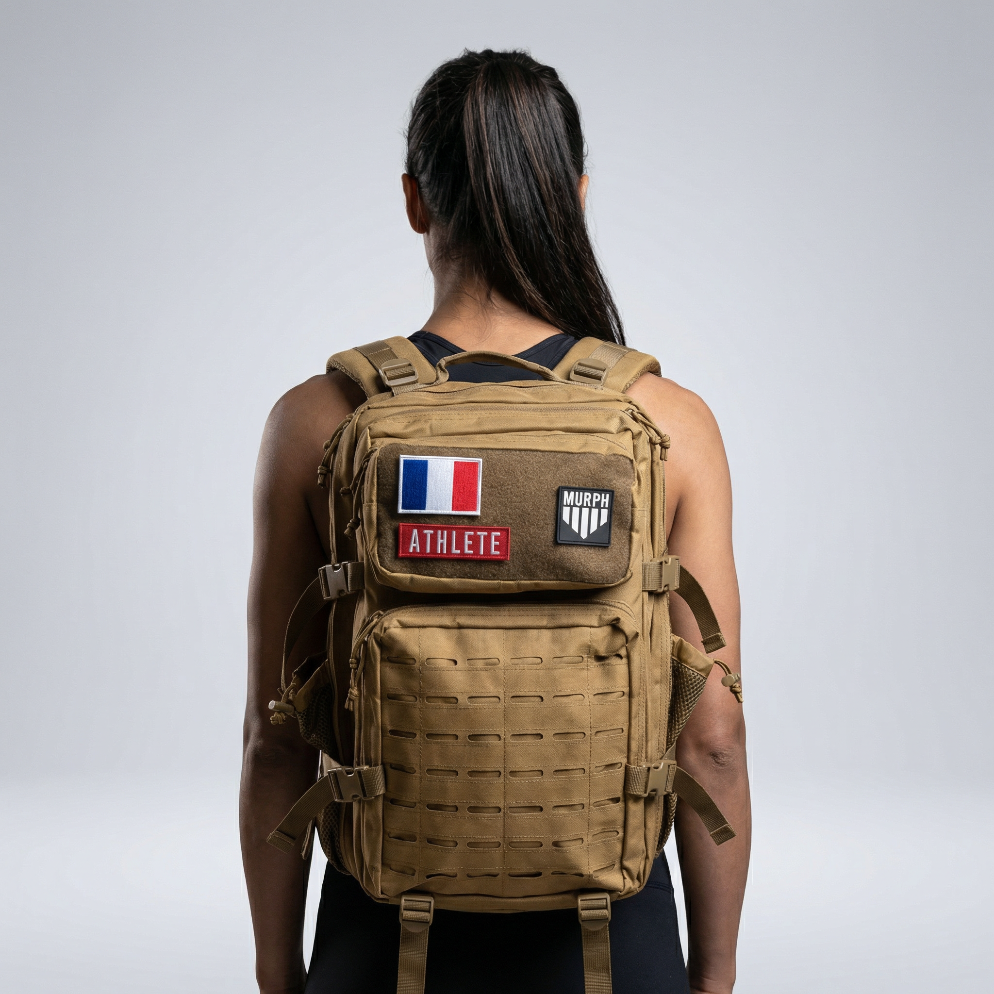 Sac à Dos Tactique 45L Hero - Marron