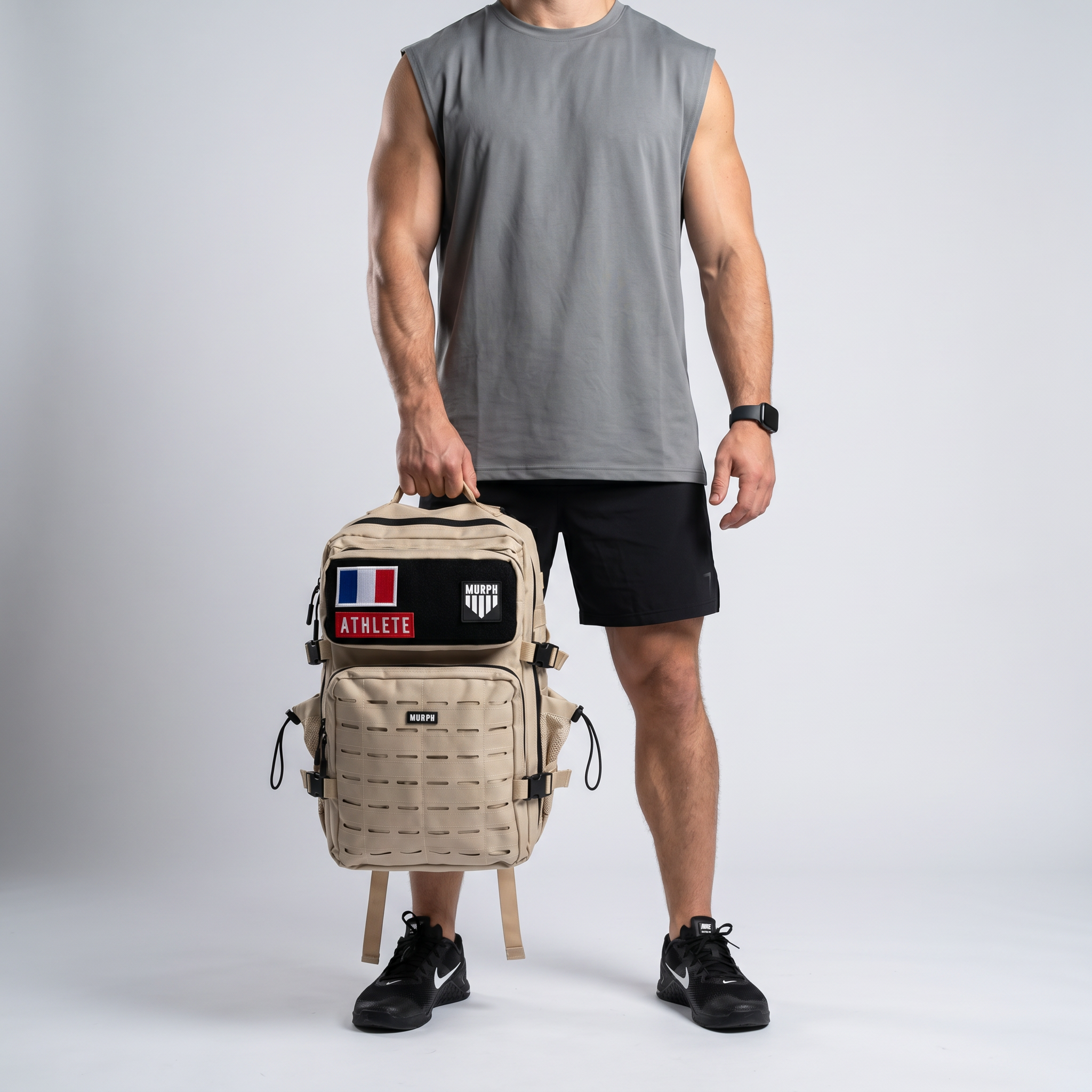 Sac à Dos Tactique 45L Hero - Sable