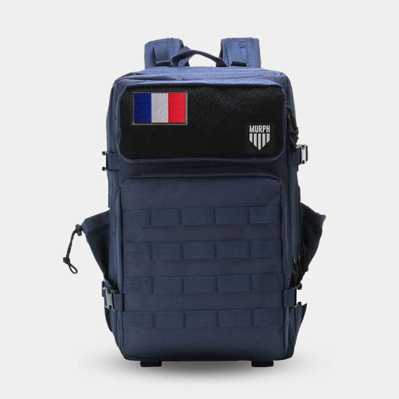 Sac à Dos CrossFit 45L Bleu Marine Murph - Vue Principale