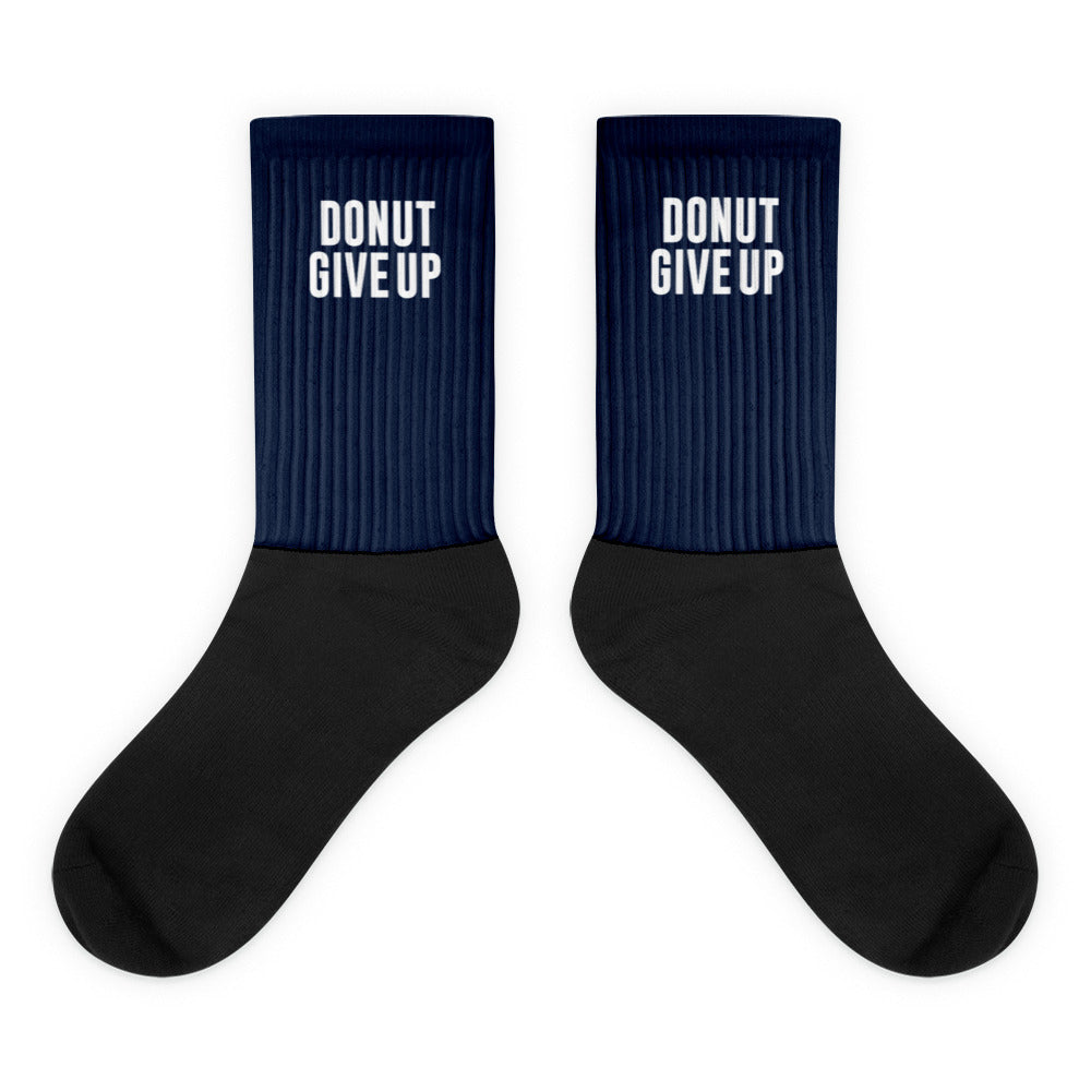 Calcetines Azul Marino - Donut Give Up