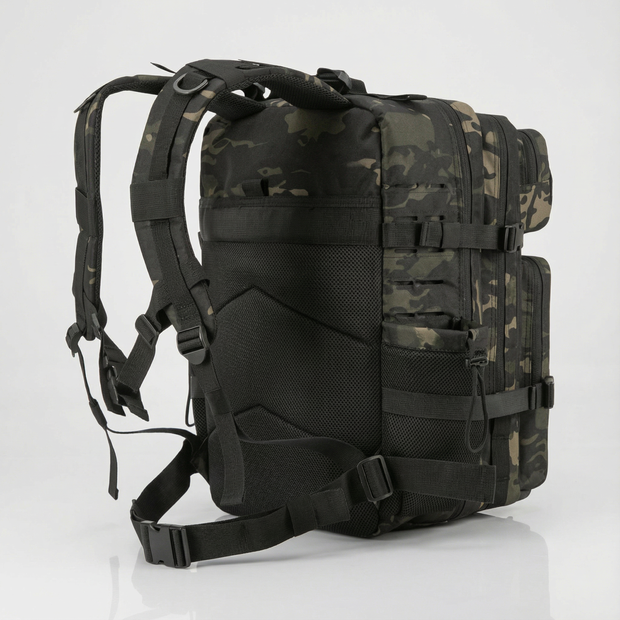 Sac à Dos CrossFit 45L Camo Hero Murph - Vue Arrière Bretelles