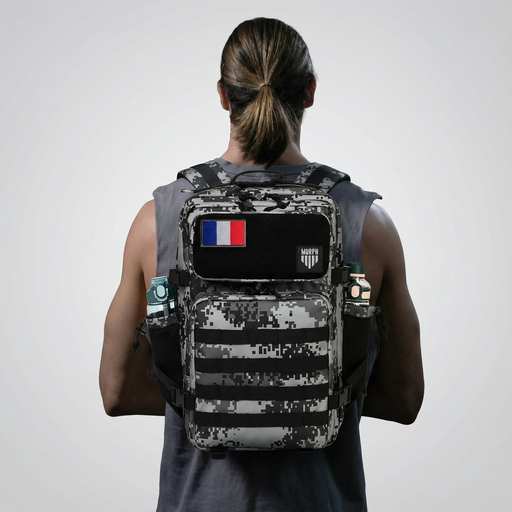 Sac à Dos 45L Gris Camo - Murph