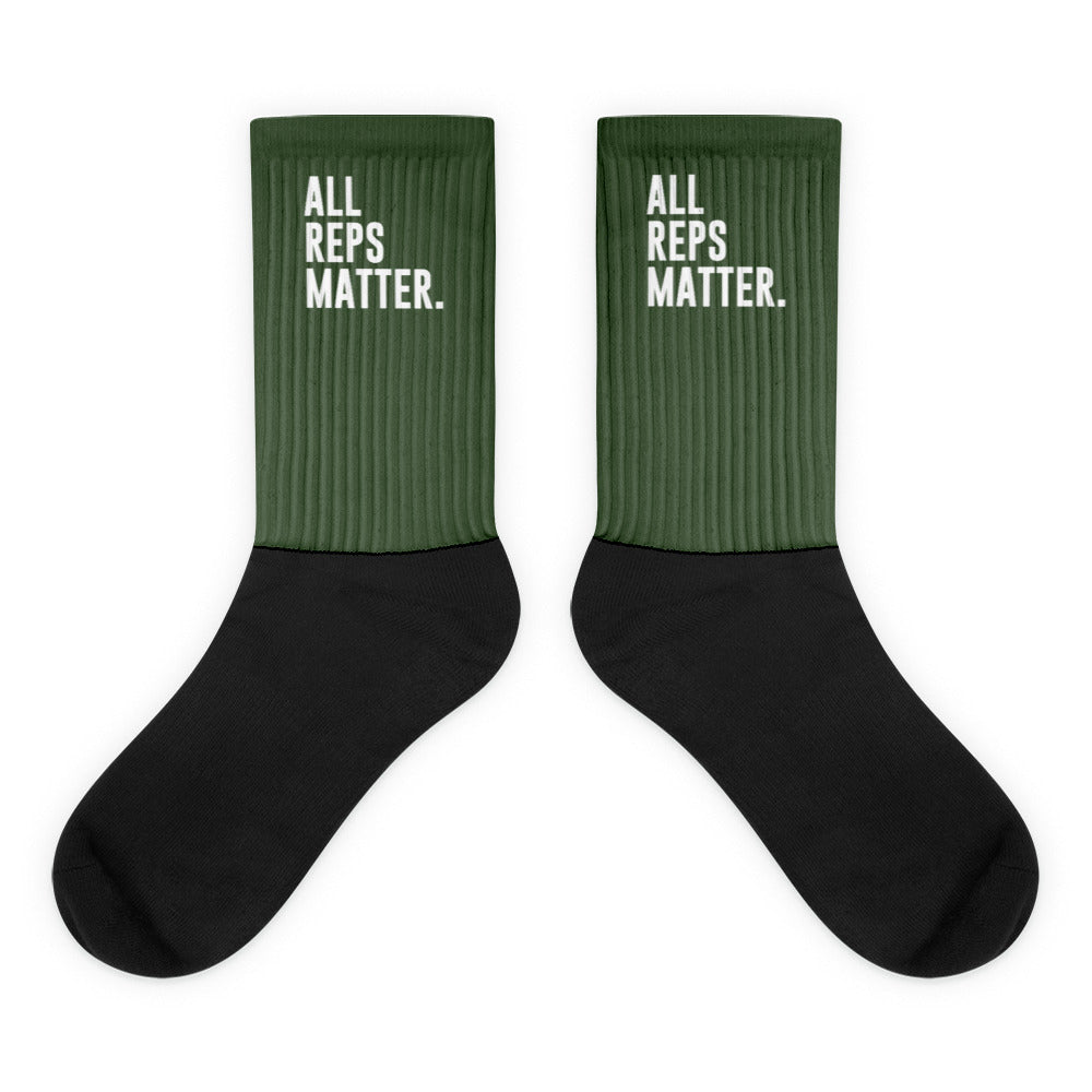 Calcetines Caqui - All Reps Matter