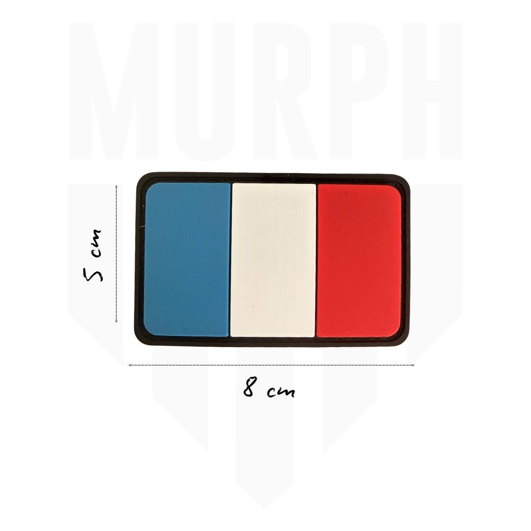 Patch Velcro - Drapeau France PVC