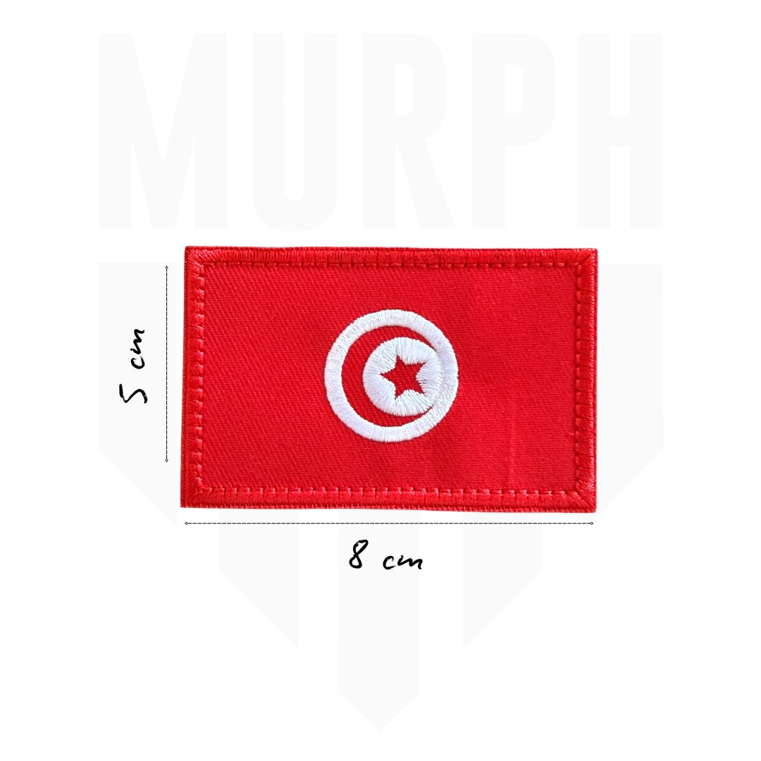 Patch Velcro - Drapeau Tunisie