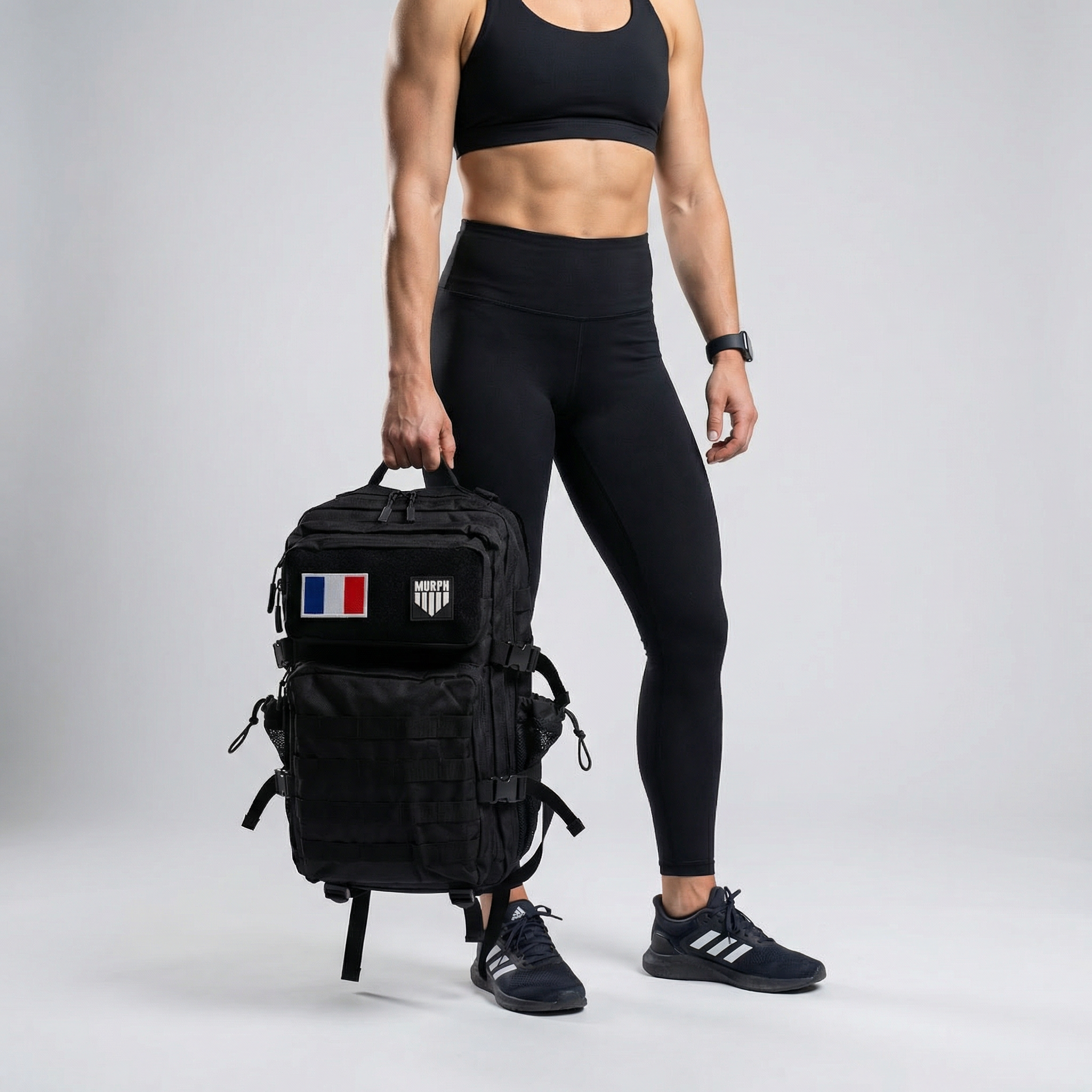 Sac à Dos Tactique 45L - Noir