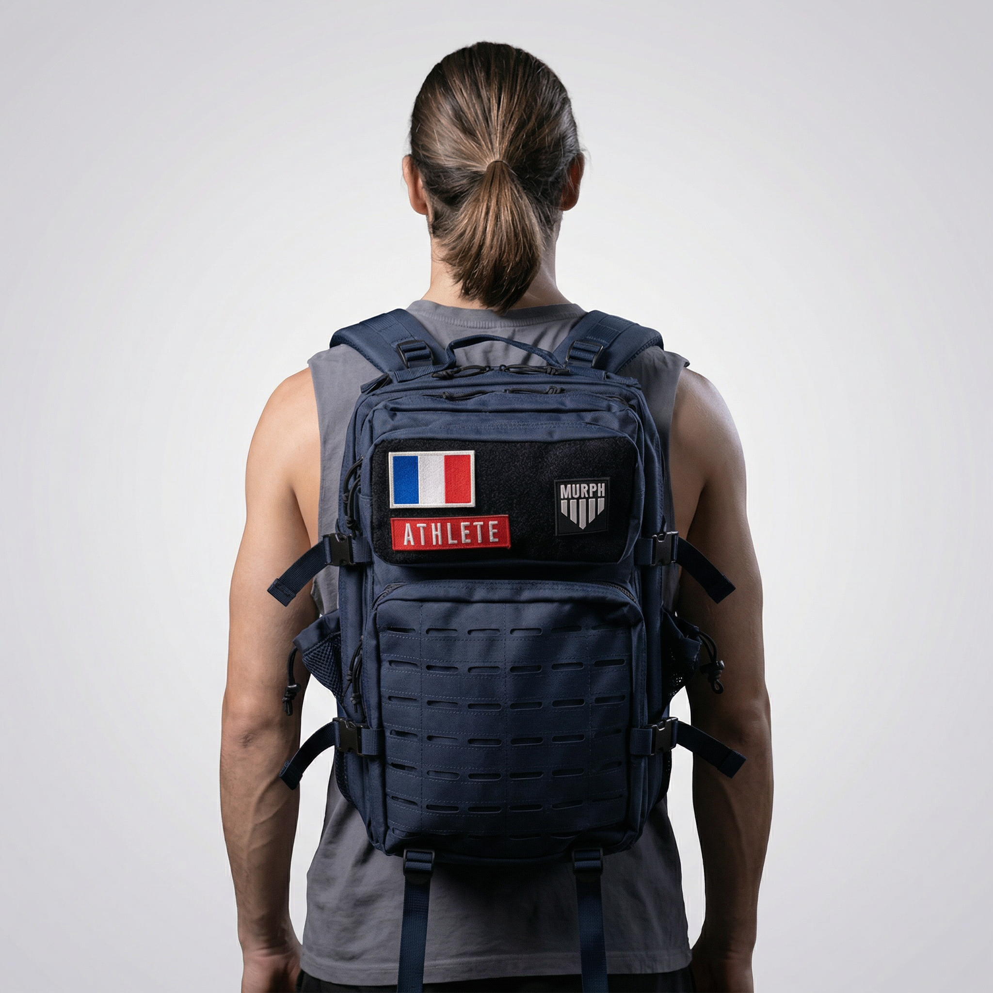 Sac à Dos Tactique 45L Hero - Bleu Marine