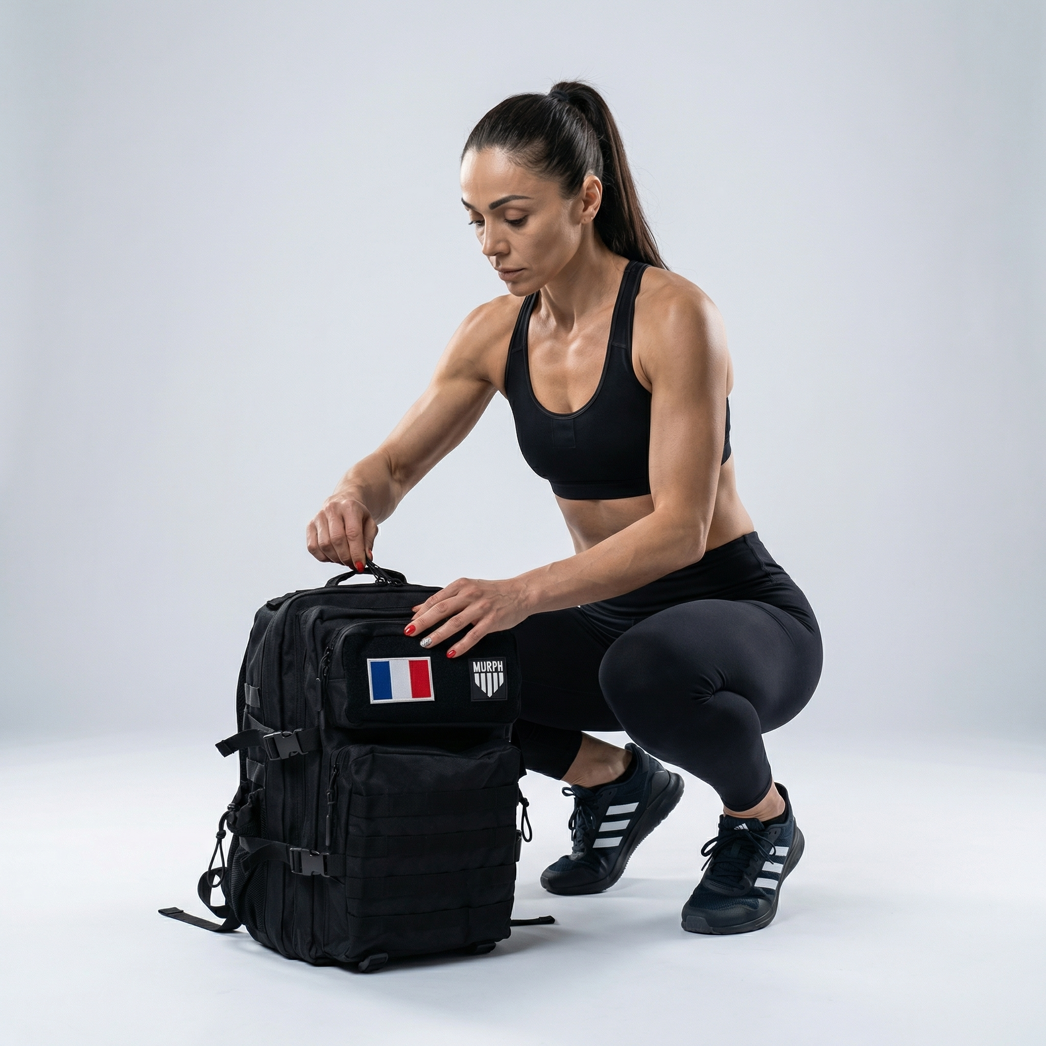 Sac à Dos Tactique 45L - Noir