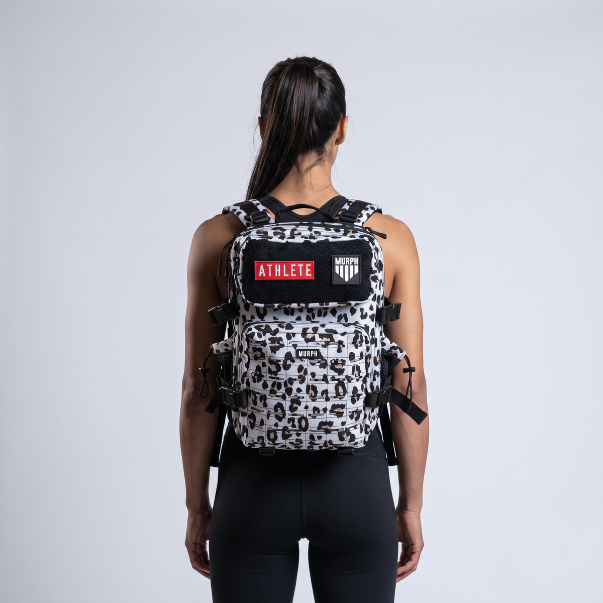 Sac à dos tactique Murph Hero 25L léopard porté au dos
