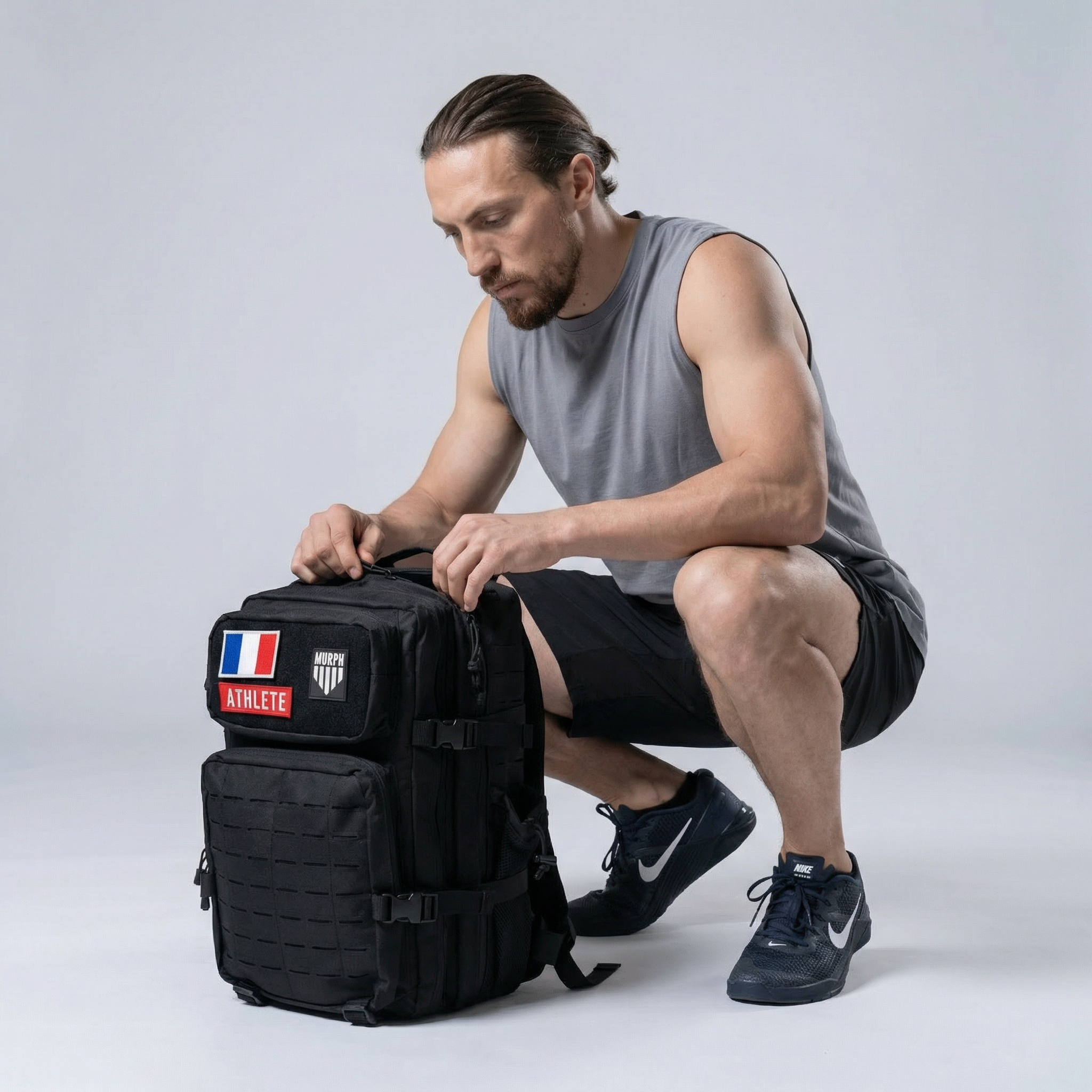 Sac à Dos Tactique 45L Hero  - Noir
