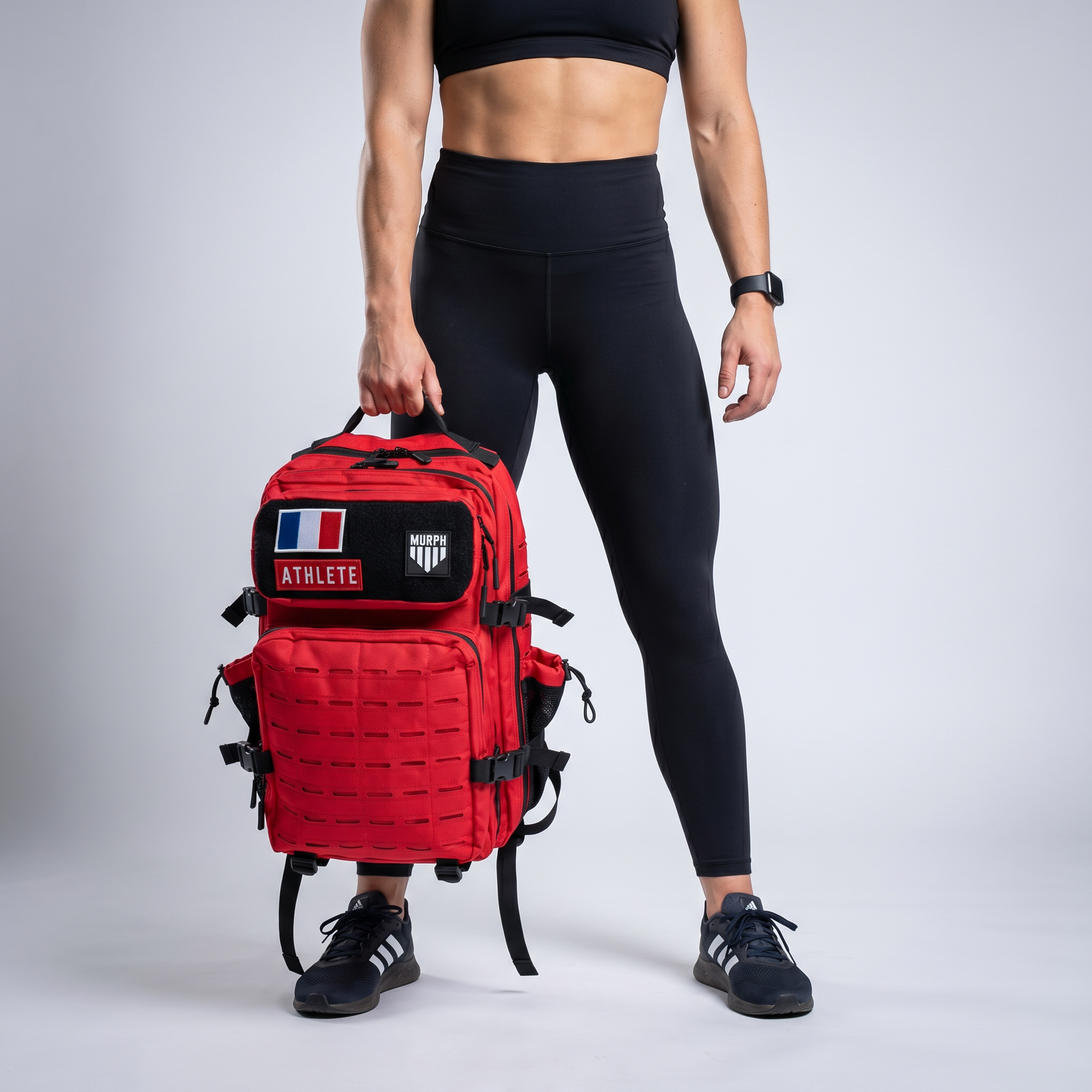 Sac à Dos Tactique 45L Hero - Rouge