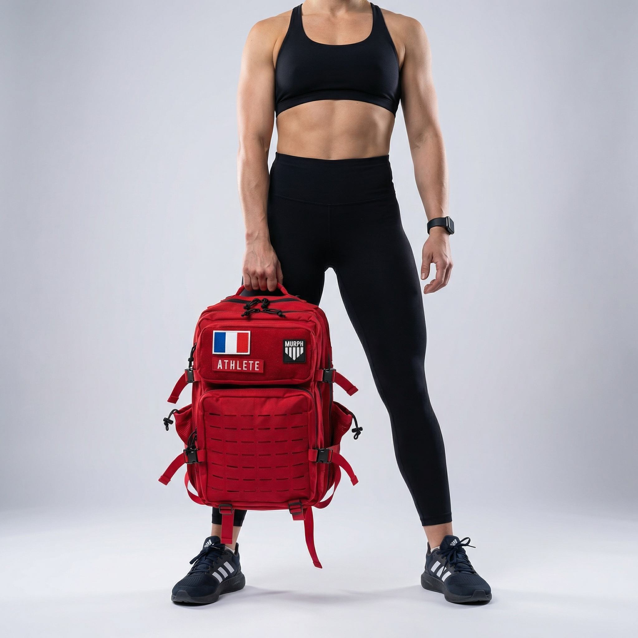 Sac à Dos Tactique 45L Hero - Rouge