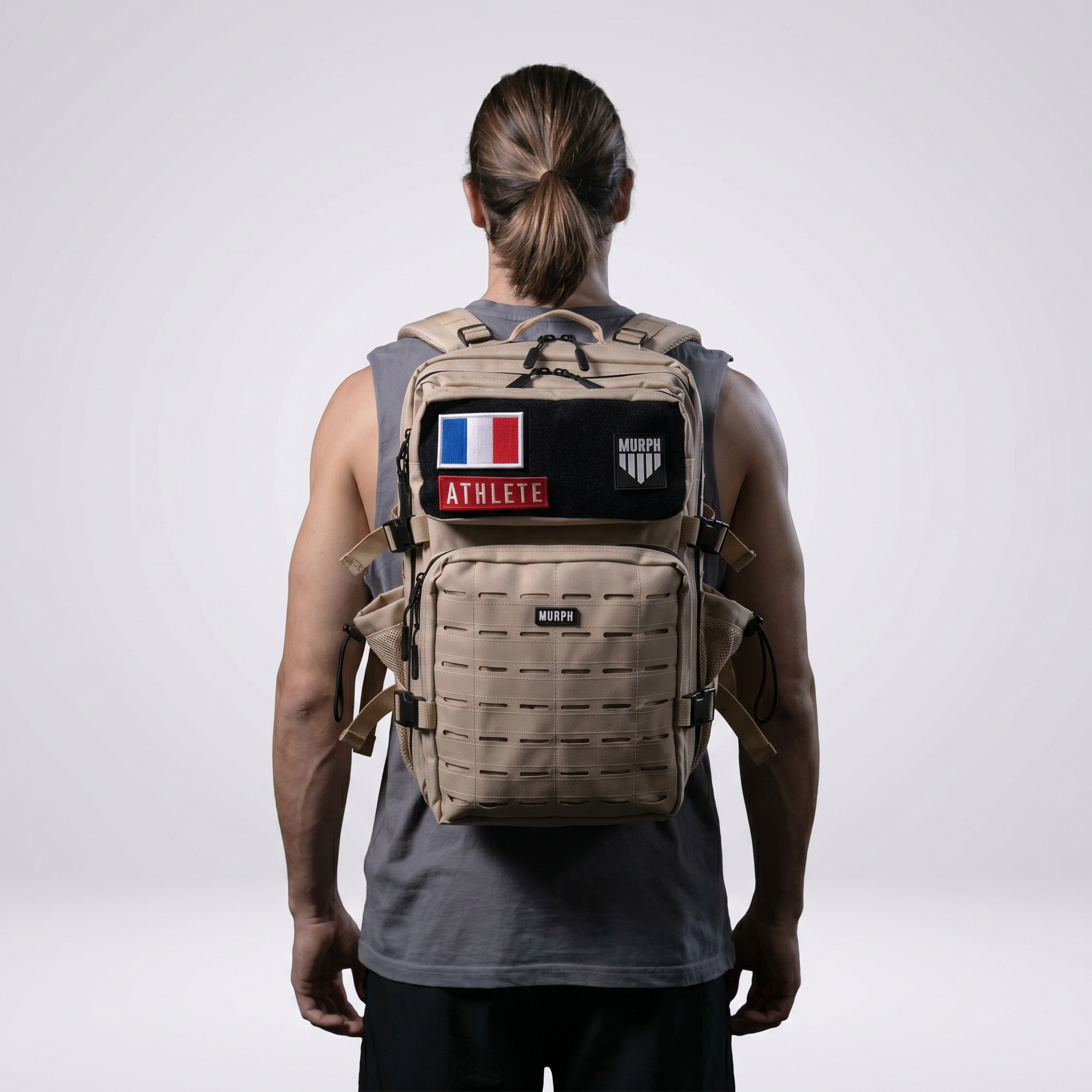 Sac à Dos Tactique 45L Hero - Sable