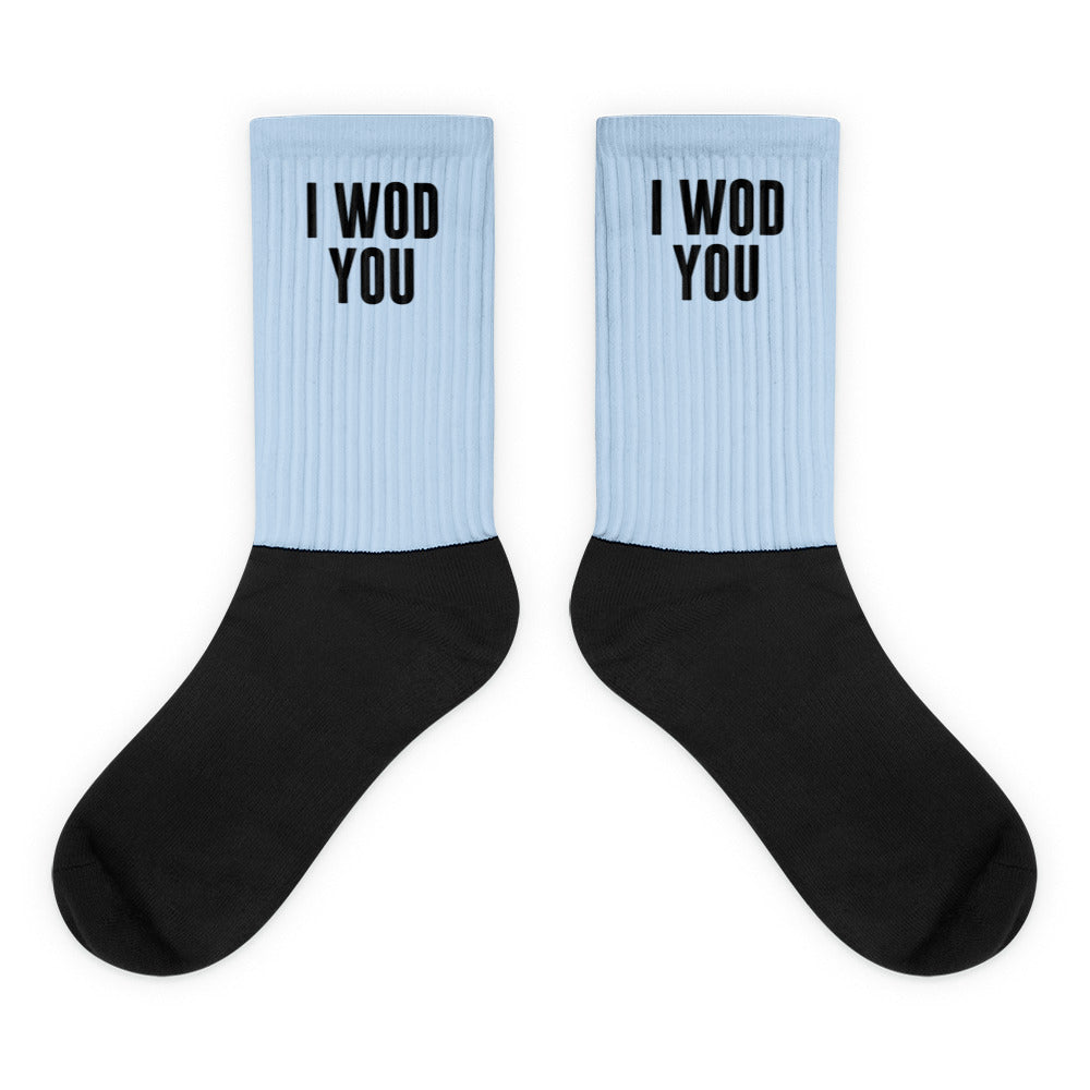 Calcetines Azul Cielo - I Wod you